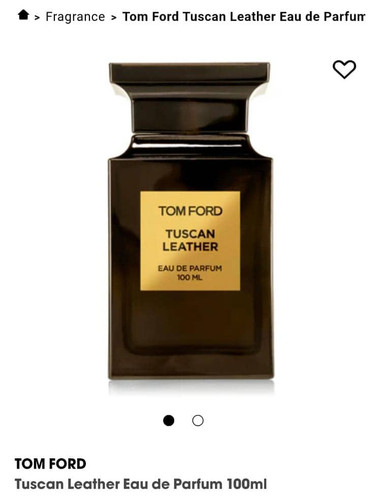 عطر مردانه ی تامفورد توسکان لدر بارایحه ی گرم وتلخ